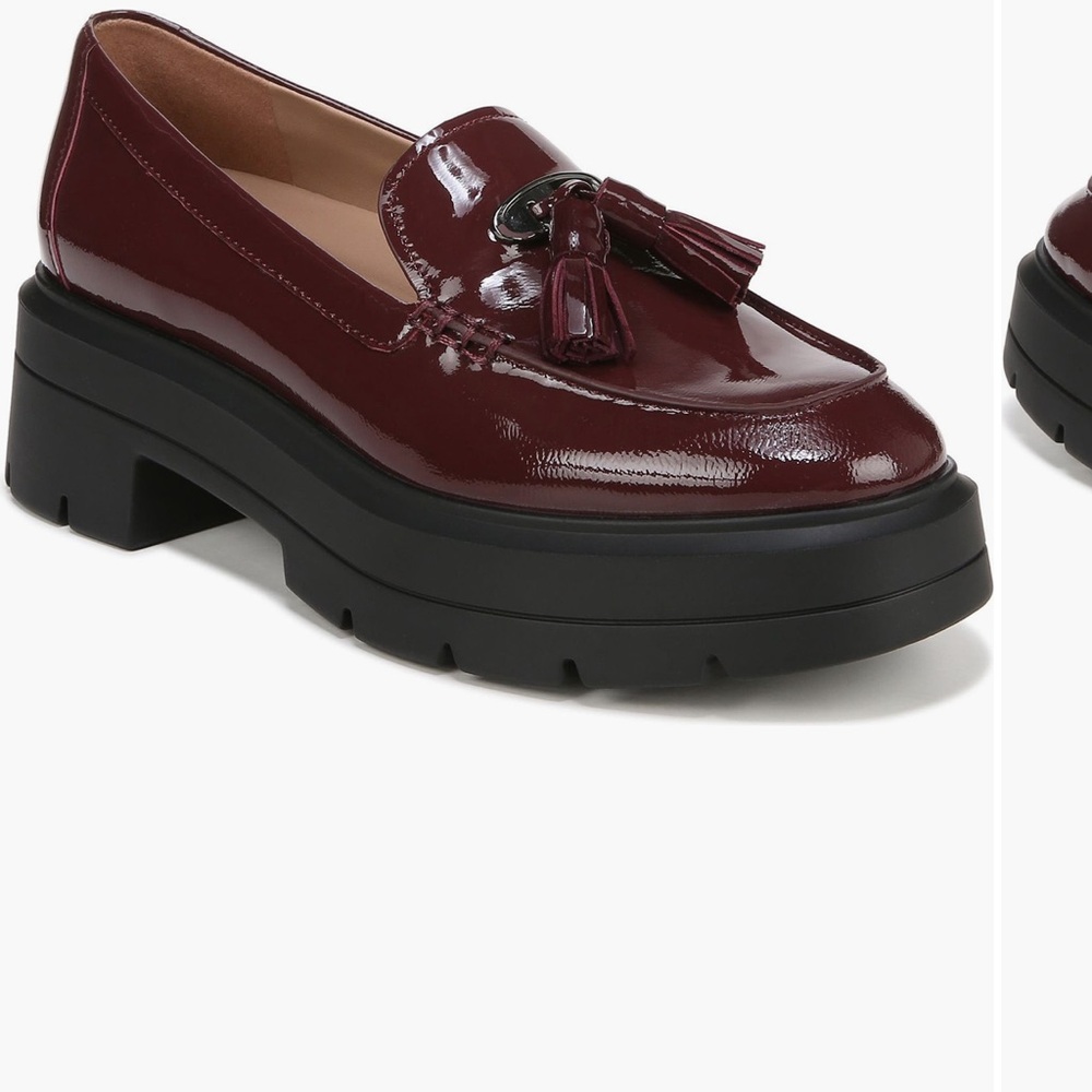Naturalizer Burgundy Tassel Loafers